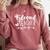 Blessed Teacher For Men Women Kids Comfort Colors Sweatshirt Crimson Blessed Teacher For Men Women Kids Comfort Colors Sweatshirt Crimson