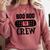 Boo Boo Crew First Aid School Nurse Day Care Teacher Comfort Colors Sweatshirt Crimson