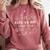 Born To Yap Forced To IEP I Encourage Progress SPED Teacher Comfort Colors Sweatshirt Crimson Born To Yap Forced To IEP I Encourage Progress SPED Teacher Comfort Colors Sweatshirt Crimson