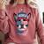 Boston Terrier 4th Of July US Merica Bostie Dog Patriotic For Men Women Kids Comfort Colors Sweatshirt Crimson