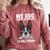 Boston Terrier American Gentleman Dog Lover I'm Well Trained Comfort Colors Sweatshirt Crimson