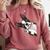 Boston Terrier Bostie Dog Kids Boys Girls Comfort Colors Sweatshirt Crimson