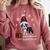 Boston Terrier Christmas T Shirt-Life Is Merrier Premium Tri-Blend Comfort Colors Sweatshirt Crimson