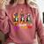 Boston Terrier Dog Halloween Christmas Hallothanksmas Men Women Kids Comfort Colors Sweatshirt Crimson