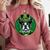 Boston Terrier Dog St Patricks Day Irish Pet Lover Men Women Kids Comfort Colors Sweatshirt Crimson