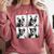 Boston Terrier Dogs With Sunglasses Photo Pets Meme Comfort Colors Sweatshirt Crimson