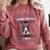 Boston Terrier Don't Mess With American Gentleman Dog Lover Comfort Colors Sweatshirt Crimson