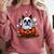 Boston Terrier Ghost Boo Halloween Kids Comfort Colors Sweatshirt Crimson
