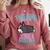 Boston Terrier This Girl Runs On Jesus And Boston Terriers Comfort Colors Sweatshirt Crimson