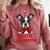 Boston Terrier Grandma Dog Lovers Puppy Bostie Owner Comfort Colors Sweatshirt Crimson