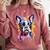 Boston Terrier Lover Pop Art Color Boston Terrier Dog For Men Women Girls Kids Comfort Colors Sweatshirt Crimson