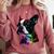 Boston Terrier Lovers Colorful Pop Art Boston Terrier Comfort Colors Sweatshirt Crimson