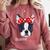 Boston Terrier Mom Bostie Women Girls Comfort Colors Sweatshirt Crimson