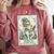 Boston Terrier Mom Skeleton Tarot Card Witch Vibes Dog Mom Comfort Colors Sweatshirt Crimson