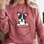 Boston Terrier In The Pocket Cute Pocket Boston Terrier Comfort Colors Sweatshirt Crimson