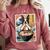 Boston Terrier Ramen Noodles Japanese Art Retro Ocean Waves Comfort Colors Sweatshirt Crimson