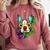 Boston Terrier In Red Day Of The Dead Sugar Skull Dog Comfort Colors Sweatshirt Crimson