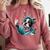 Boston Terrier Selfie Statue Of Liberty 4th Of July American Comfort Colors Sweatshirt Crimson