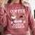 Boston Terrier Shirt Coffee And Boston Terrier Cute Dog For Men Women Girls Kids Comfort Colors Sweatshirt Crimson