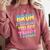 Bruh It's Test Day You Got This Funny Teacher Comfort Colors Sweatshirt Crimson
