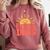 Buenos Dias Spanish Teacher Appreciation Back To School Comfort Colors Sweatshirt Crimson Buenos Dias Spanish Teacher Appreciation Back To School Comfort Colors Sweatshirt Crimson