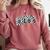 Bulldogs School Spirit Bulldog Pride Checkered Teacher Comfort Colors Sweatshirt Crimson Bulldogs School Spirit Bulldog Pride Checkered Teacher Comfort Colors Sweatshirt Crimson