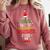 All Is Calm Said No 1st Grade Teacher Ever Christmas Teacher Comfort Colors Sweatshirt Crimson All Is Calm Said No 1st Grade Teacher Ever Christmas Teacher Comfort Colors Sweatshirt Crimson