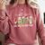 All Is Calm Said No Teacher Ever Teacher Christmas Comfort Colors Sweatshirt Crimson All Is Calm Said No Teacher Ever Teacher Christmas Comfort Colors Sweatshirt Crimson
