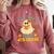 You Can't Scare Me I Teach 4th Grade Halloween Teacher Ghost Comfort Colors Sweatshirt Crimson