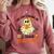 You Can't Scare Me I Teach Preschool Teacher Halloween Ghost Men Women Comfort Colors Sweatshirt Crimson