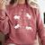 Cats And Math Lover Cat Lover Science Teacher Student Comfort Colors Sweatshirt Crimson