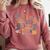 Choose To Include Inclusion Matters Autism Awareness Teacher Men Women Girls Kids Comfort Colors Sweatshirt Crimson