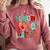 Christmas Coquette Bow Teacher Teach Love Inspire Comfort Colors Sweatshirt Crimson Christmas Coquette Bow Teacher Teach Love Inspire Comfort Colors Sweatshirt Crimson