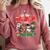 Christmas Sped Teacher Tis The Season For Inclusion Women Comfort Colors Sweatshirt Crimson