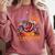 Way To Classroom Halloween Witch Three Cute Sloths Teacher Comfort Colors Sweatshirt Crimson Way To Classroom Halloween Witch Three Cute Sloths Teacher Comfort Colors Sweatshirt Crimson