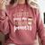 Coffee Gives Me Teacher Powers Teacher Comfort Colors Sweatshirt Crimson