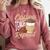 Coffee Teach Repeat Teacher Comfort Colors Sweatshirt Crimson Coffee Teach Repeat Teacher Comfort Colors Sweatshirt Crimson