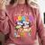 Color The World With Kindness Crayon Positivity Teacher Comfort Colors Sweatshirt Crimson