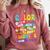 Color The World With Kindness Teachers Back To School Comfort Colors Sweatshirt Crimson Color The World With Kindness Teachers Back To School Comfort Colors Sweatshirt Crimson