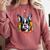 Colorful Boston Terrier Dog For Men Women Kids Comfort Colors Sweatshirt Crimson