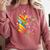 Colorful Brain Art Teacher Artist Painter Student Comfort Colors Sweatshirt Crimson Colorful Brain Art Teacher Artist Painter Student Comfort Colors Sweatshirt Crimson