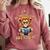 All The Cool Lions Are Reading Lion Teacher Men Women Kids Comfort Colors Sweatshirt Crimson