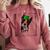 Cool Saint Patrick's Boston Terrier T Shirt For Dogs Lovers Comfort Colors Sweatshirt Crimson