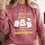 Creepin It Real With Kindergarten Monsters Halloween Teacher Comfort Colors Sweatshirt Crimson