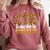 CTE Teacher Middle School High School Teach Career Men Women Comfort Colors Sweatshirt Crimson