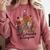 Cultivando Bilingues Dual Language Crew Bilingual Teacher Men Women Girls Kids Comfort Colors Sweatshirt Crimson