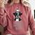 Cute Boston Terrier Dad Dog Lovers Puppy Bostie Owner Comfort Colors Sweatshirt Crimson