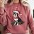 Cute Boston Terrier Dog Christmas Merry X-Mas Graphic Comfort Colors Sweatshirt Crimson