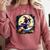Cute Boston Terrier Halloween Costume Dog Lover Women Girls Comfort Colors Sweatshirt Crimson