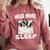 Cute Boston Terrier Need More Sleep Pajamas Nightgown Comfort Colors Sweatshirt Crimson